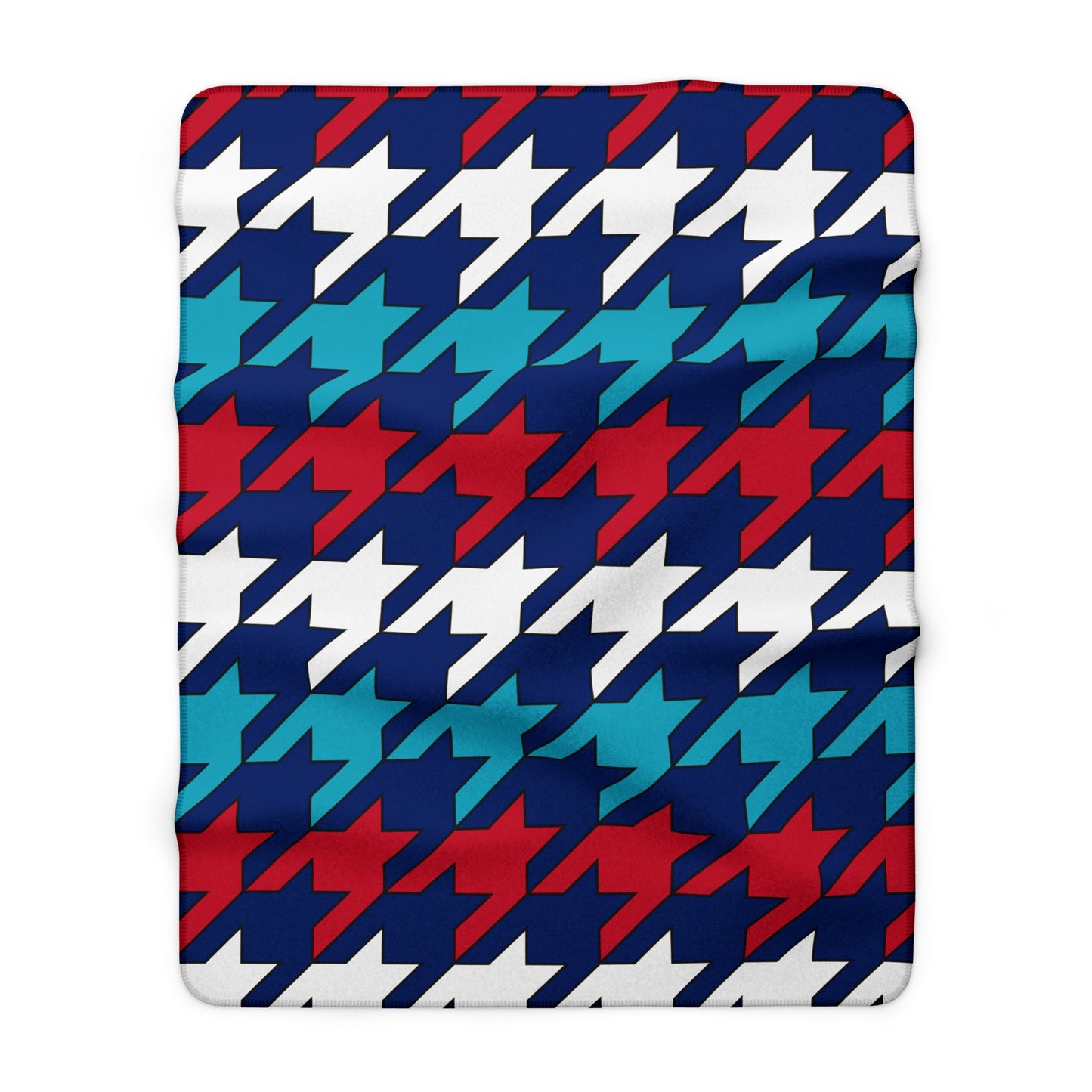 Montserrat Retro Houndstooth Blanket Throw