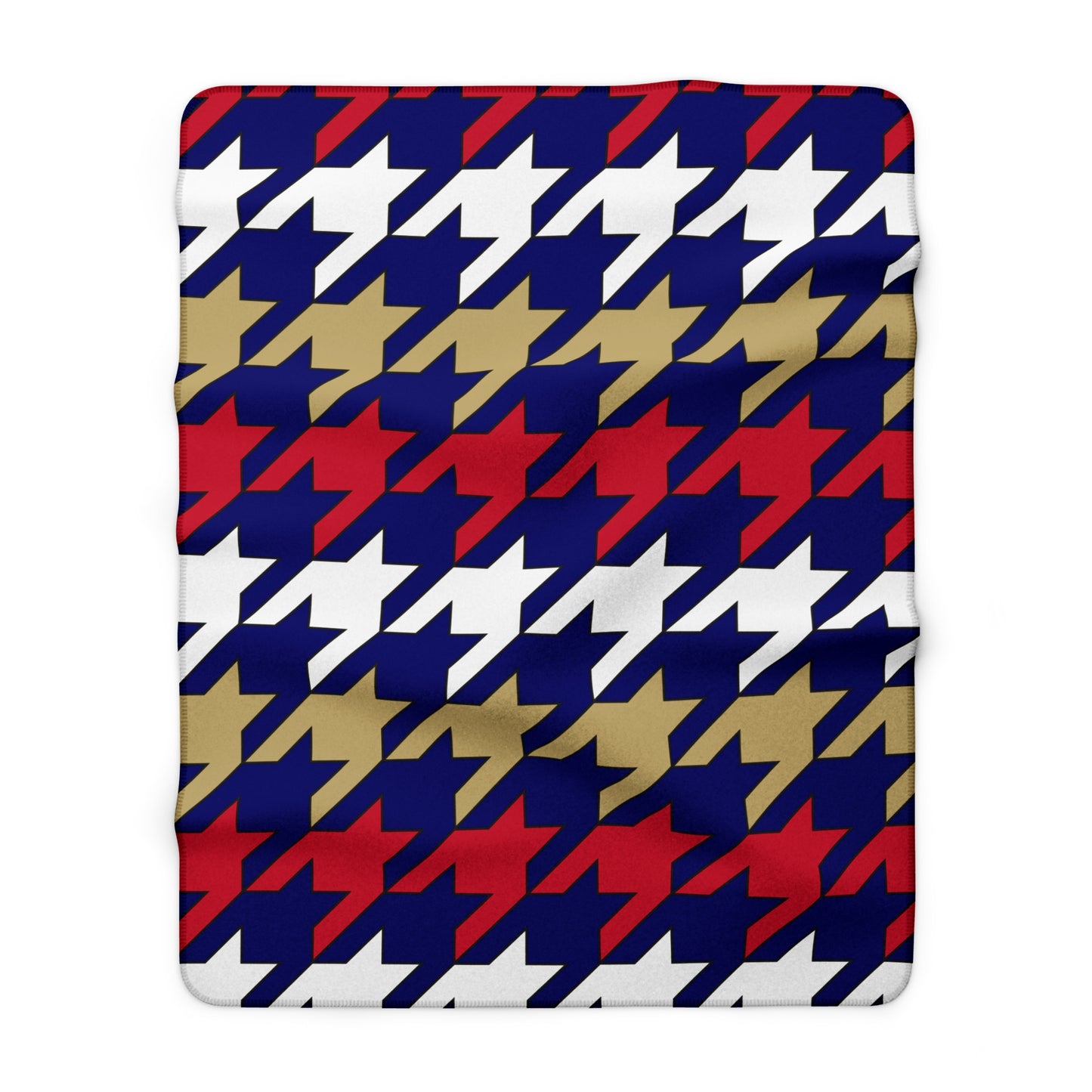 Saint Helena Retro Houndstooth Blanket Throw