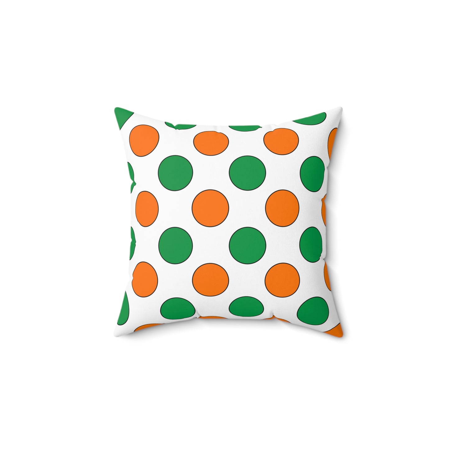 Ireland Retro Polka Dots Cushion Pillow