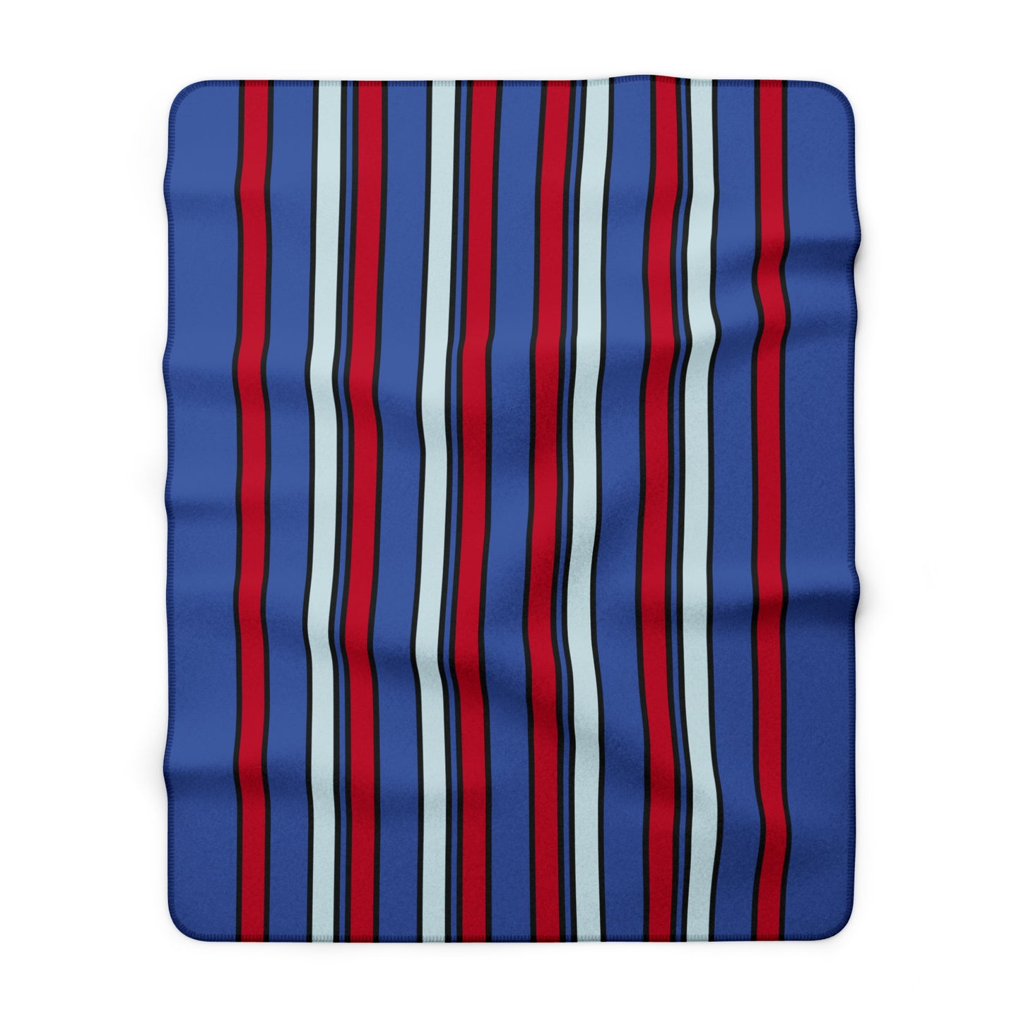 Guam Retro Stripes Blanket Throw