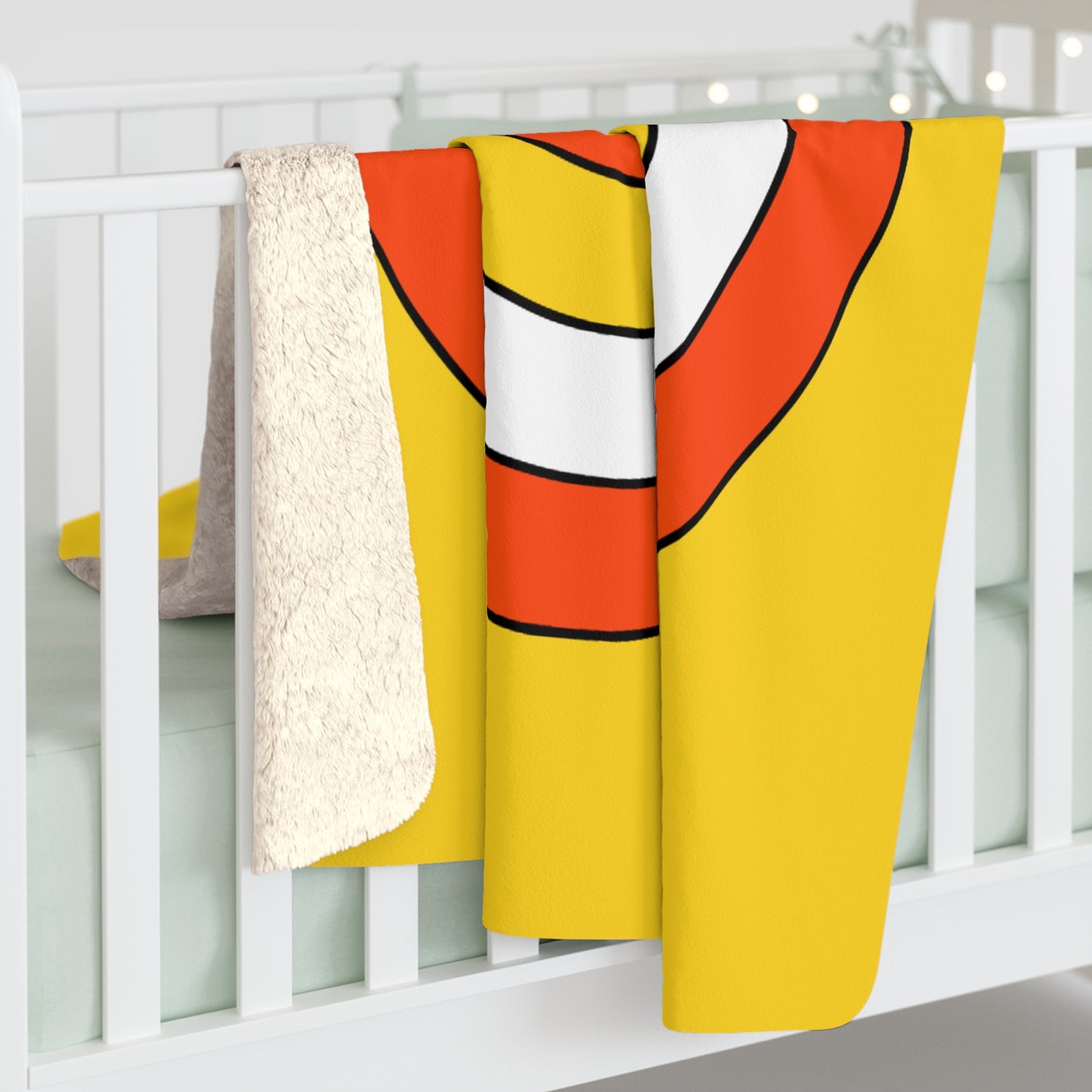 Bhutan Retro Target Blanket Throw