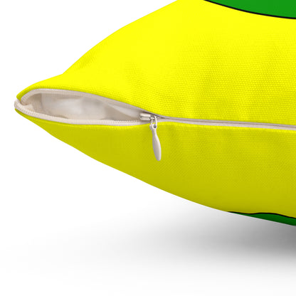 Central African Republic Retro Target Cushion Pillow