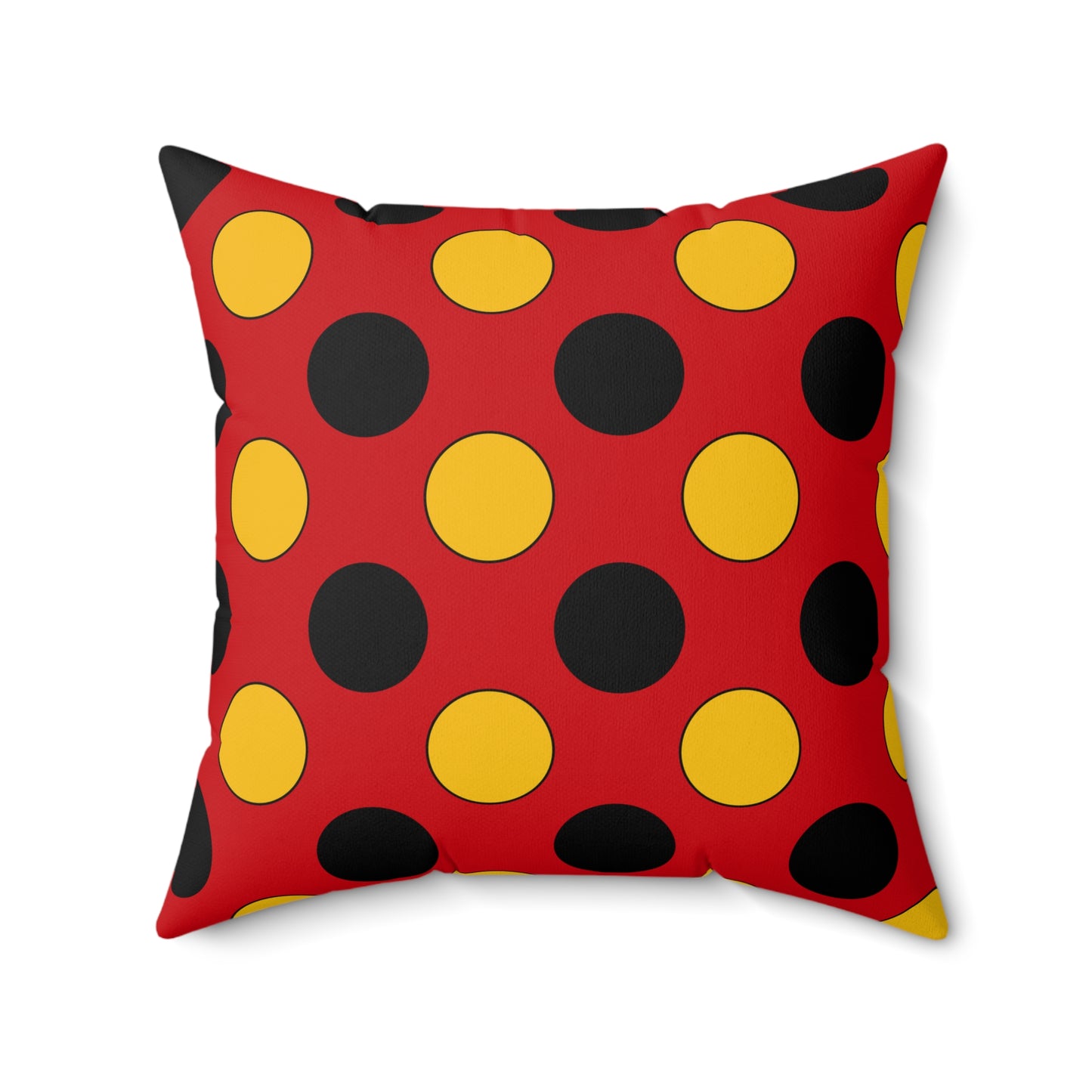 Timor Leste Retro Polka Dots Cushion Pillow
