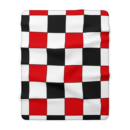 Gibraltar Retro Check Blanket Throw