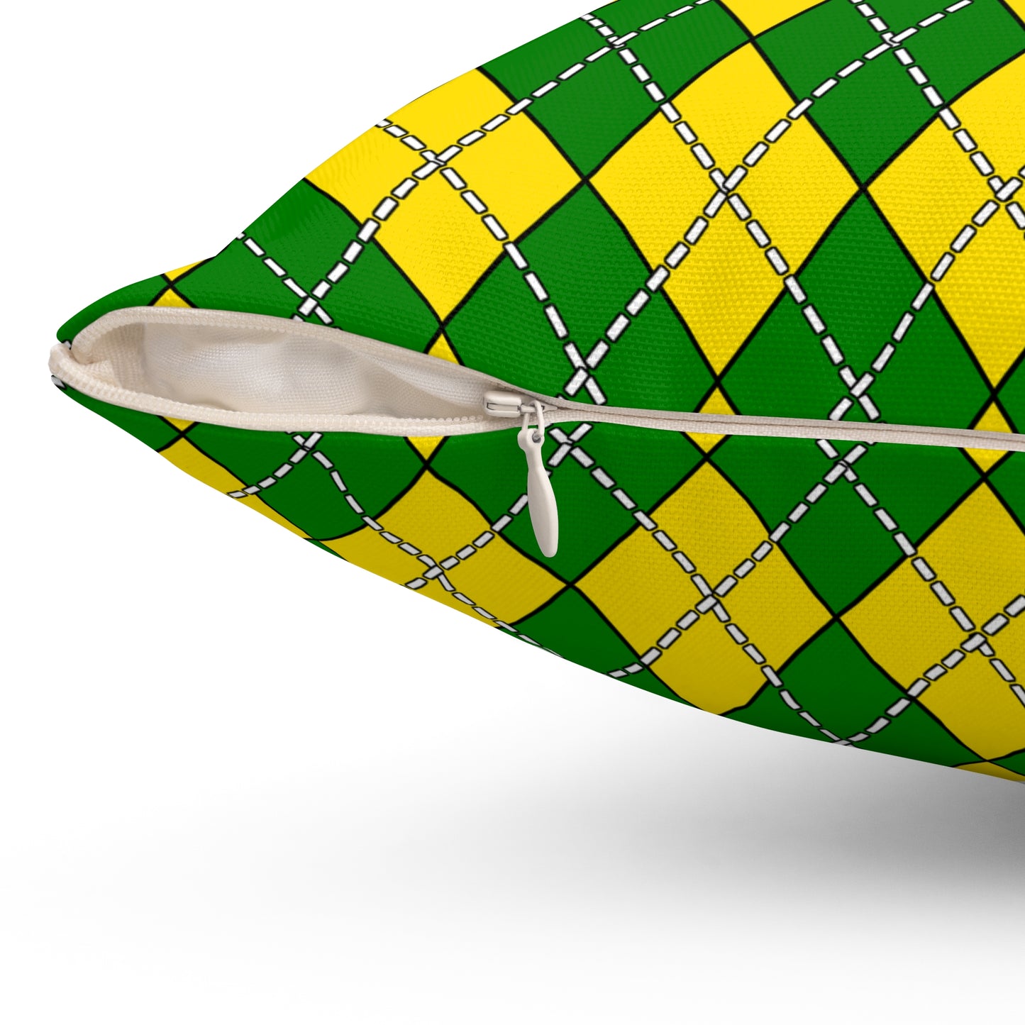 Cocos Islands Retro Argyle Cushion Pillow