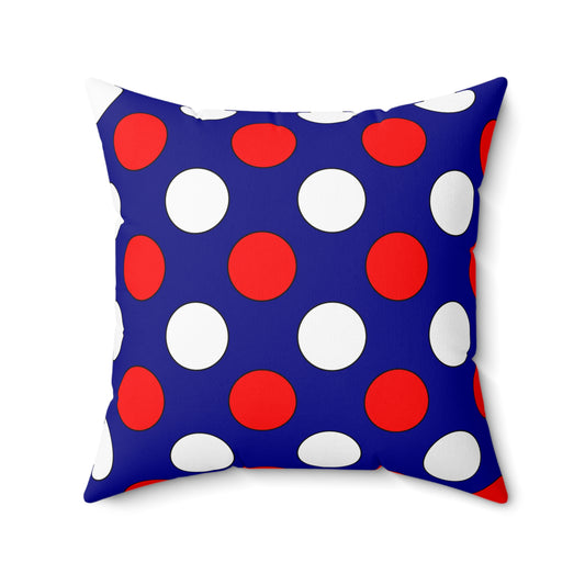Heard Island And Mcdonald Islands Retro Polka Dots Cushion Pillow