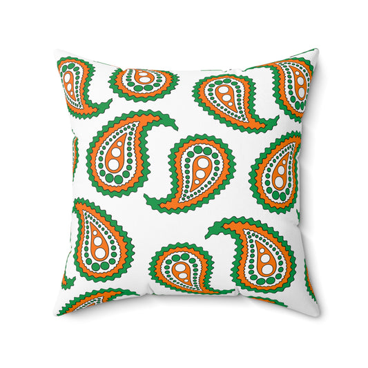 Ireland Retro Paisley Cushion Pillow