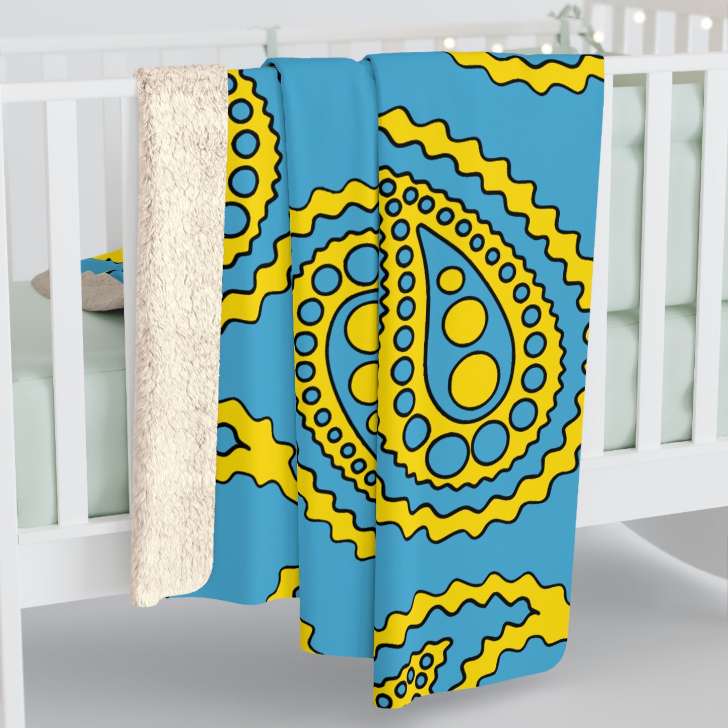 Palau Retro Paisley Blanket Throw