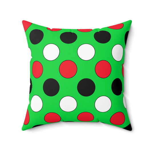 Kuwait Retro Polka Dots Cushion Pillow