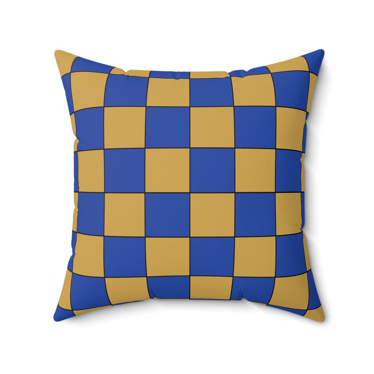 Kosovo Retro Check Cushion Pillow