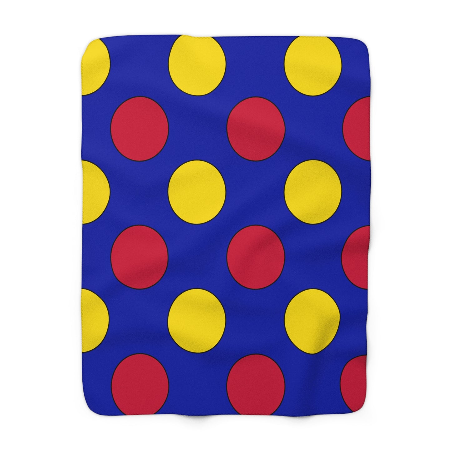 Andorra Retro Polka Dots Blanket Throw