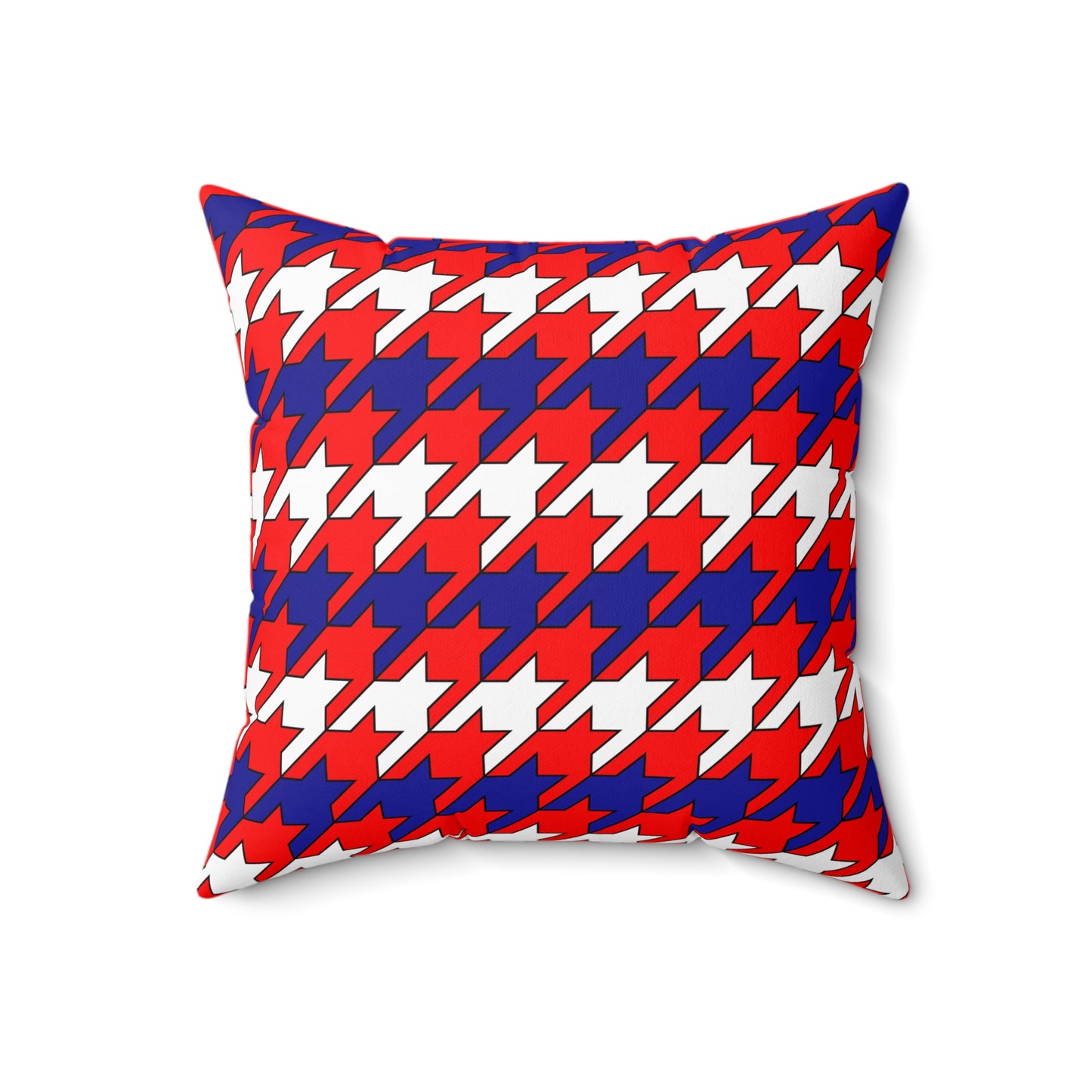 Croatia Retro Houndstooth Cushion Pillow