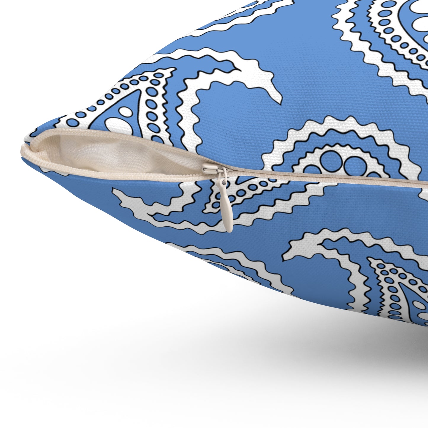 Micronesia Retro Paisley Cushion Pillow