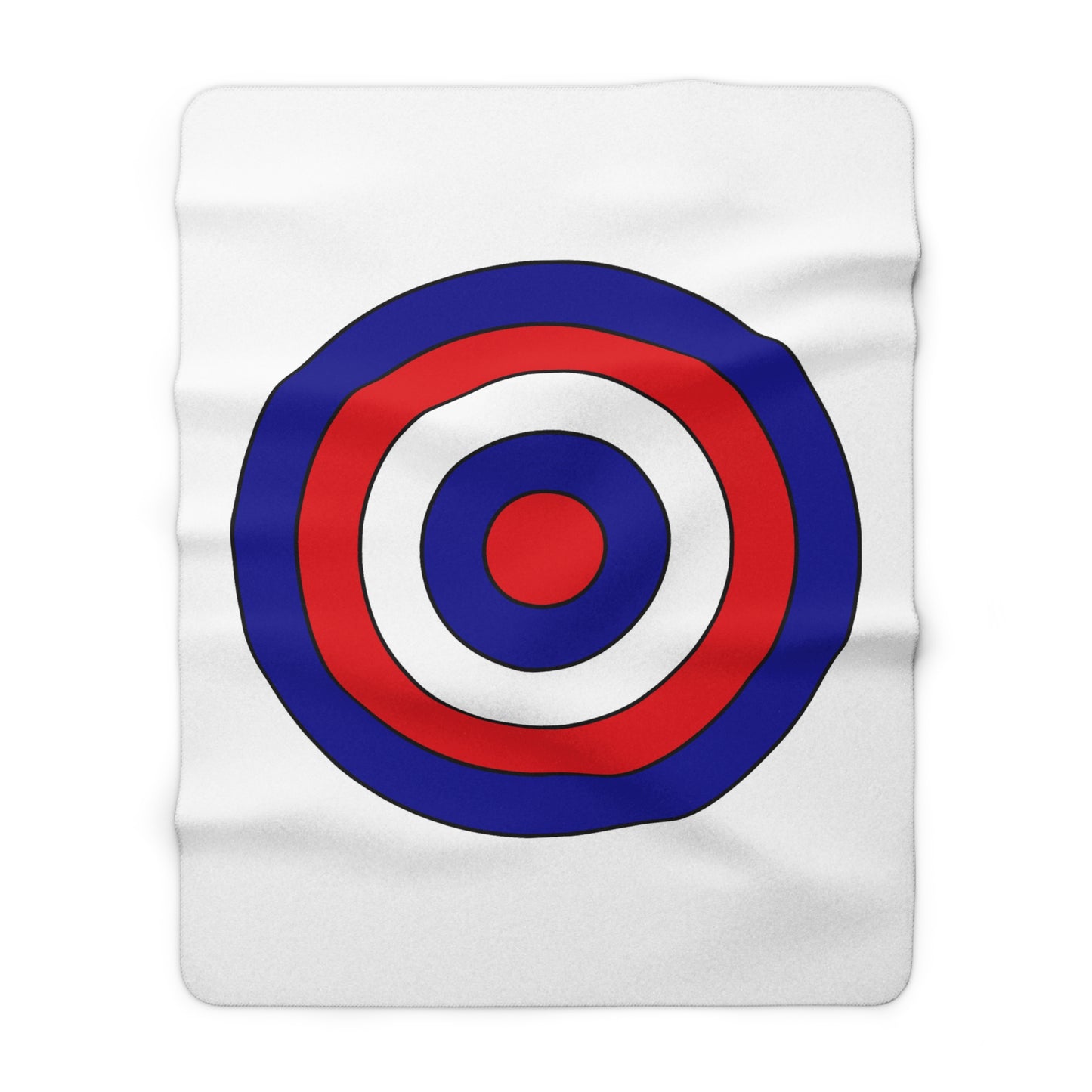 Mayotte Retro Target Blanket Throw