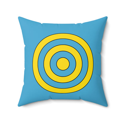 Palau Retro Target Cushion Pillow