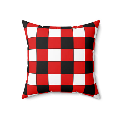 Trinidad And Tobago Retro Check Cushion Pillow