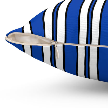 El Salvador Retro Stripes Cushion Pillow
