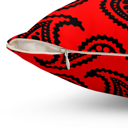 Albania Retro Paisley Cushion Pillow