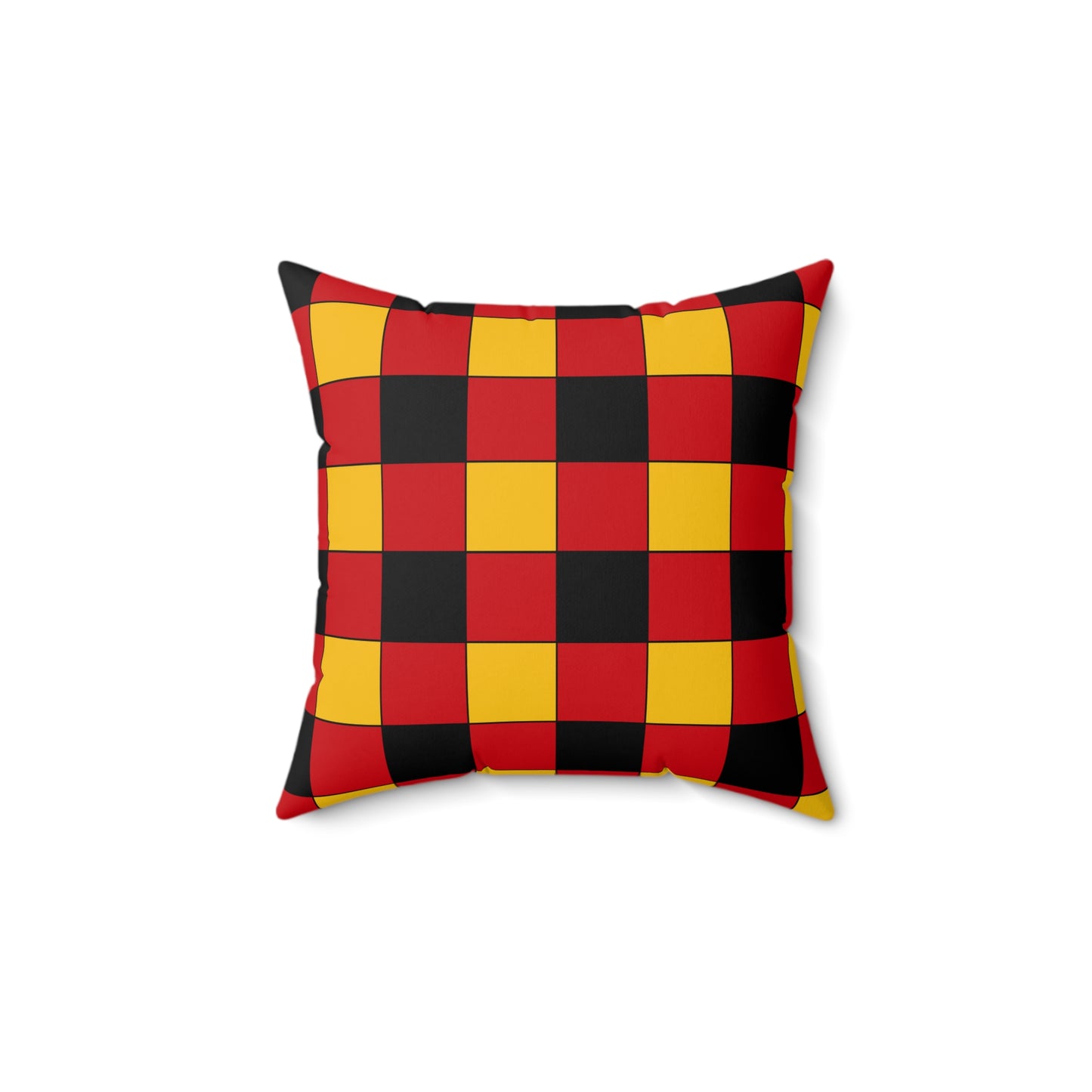 Timor Leste Retro Check Cushion Pillow