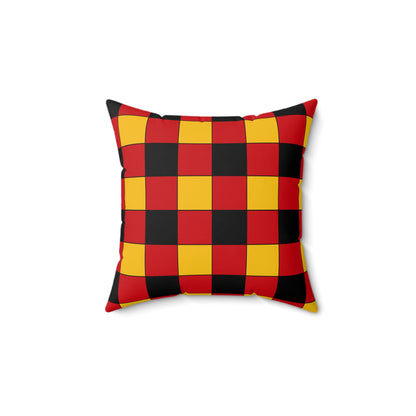 Timor Leste Retro Check Cushion Pillow