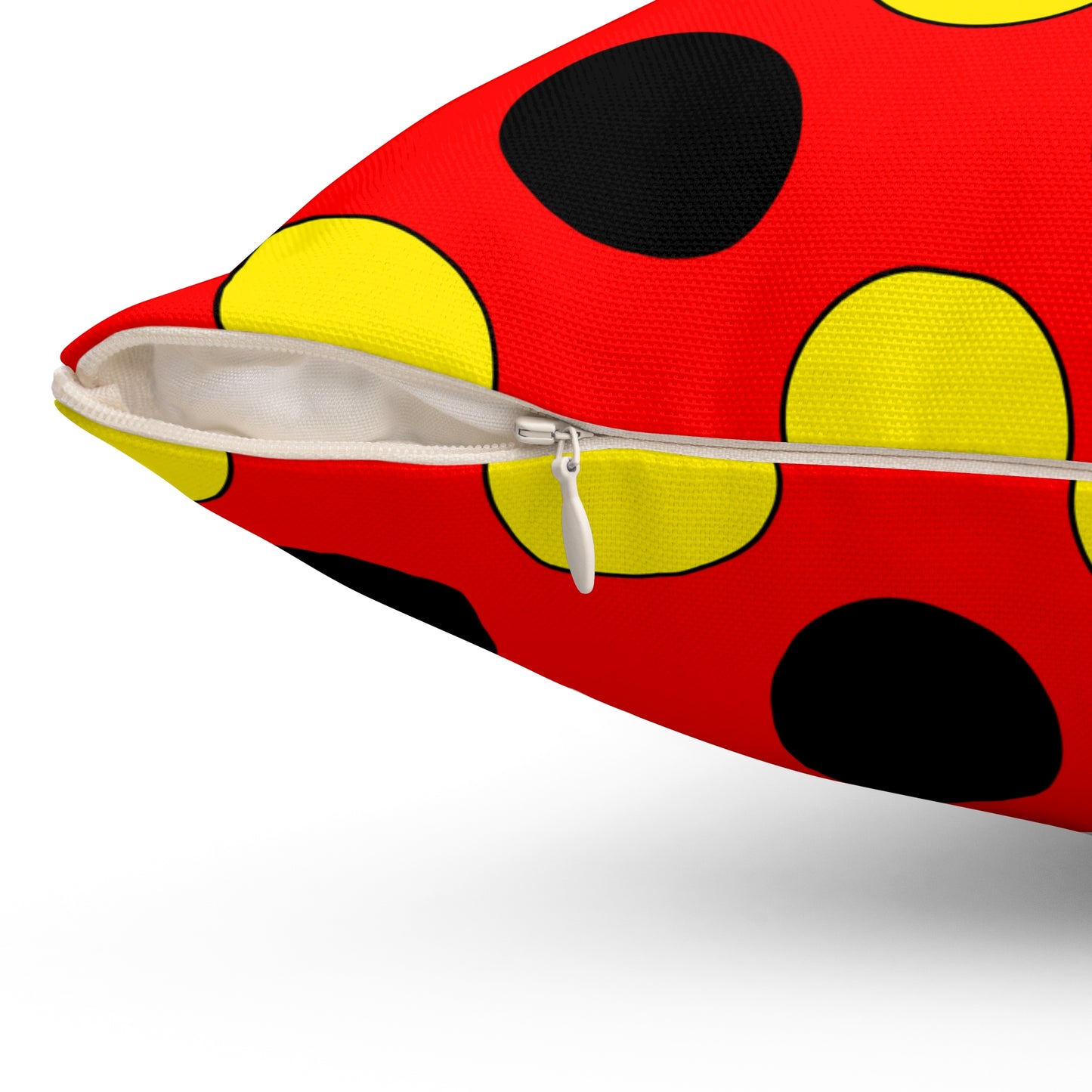 Angola Retro Polka Dots Cushion Pillow