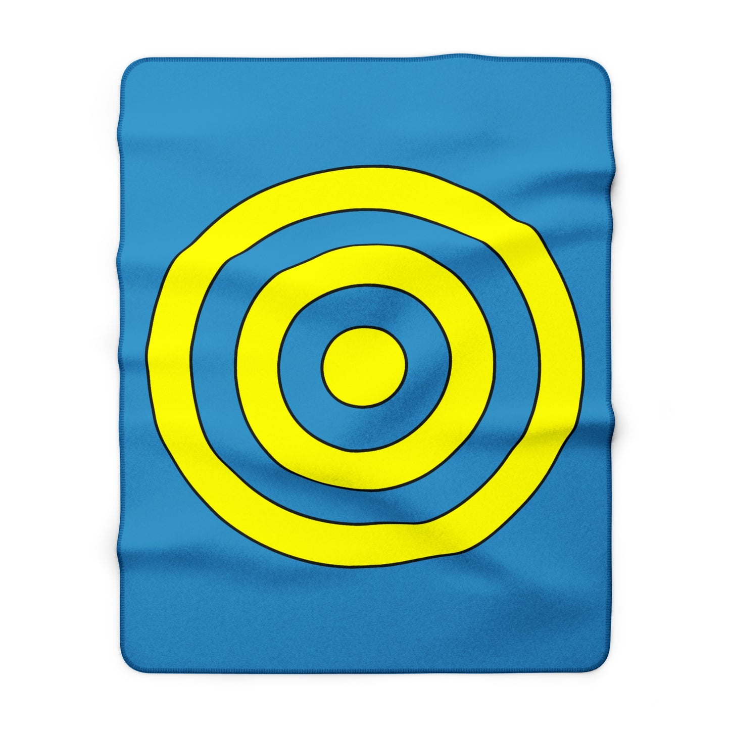 Aruba Retro Target Blanket Throw
