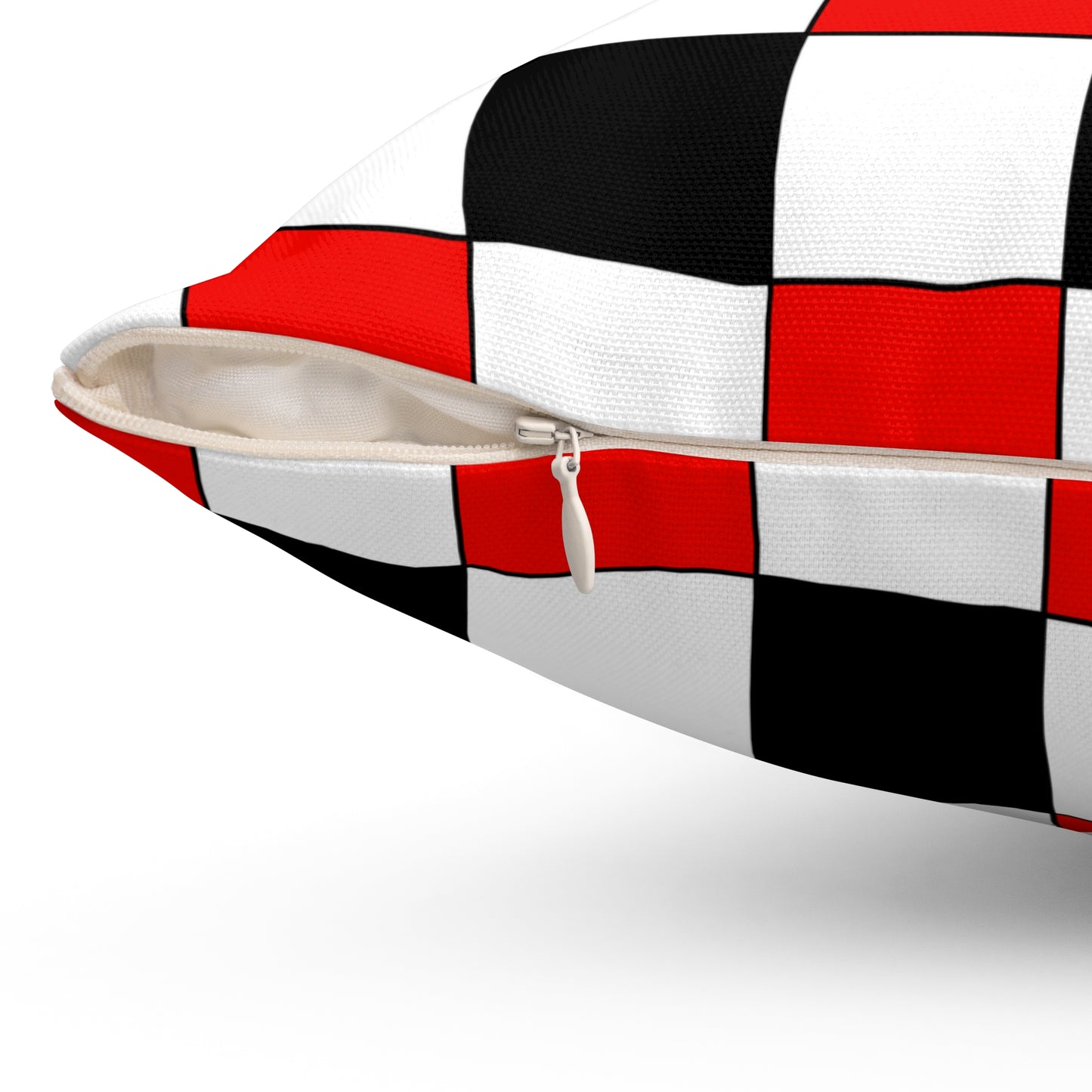 Yemen Retro Check Cushion Pillow