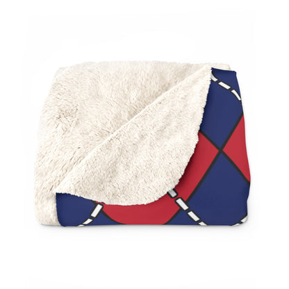 Montserrat Retro Argyle Blanket Throw