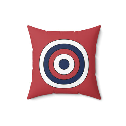 United States Minor Outlying Islands Retro Target Cushion Pillow