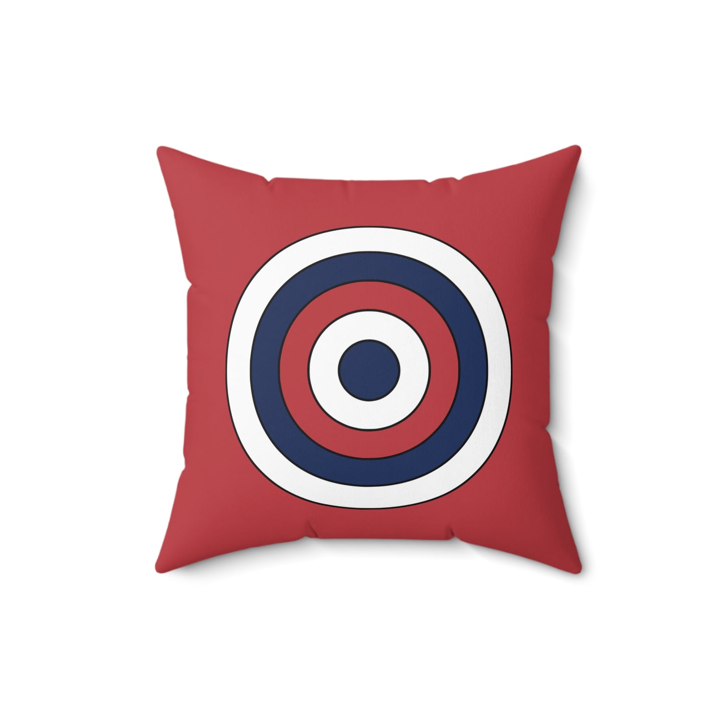 United States of America (USA) Retro Target Cushion Pillow