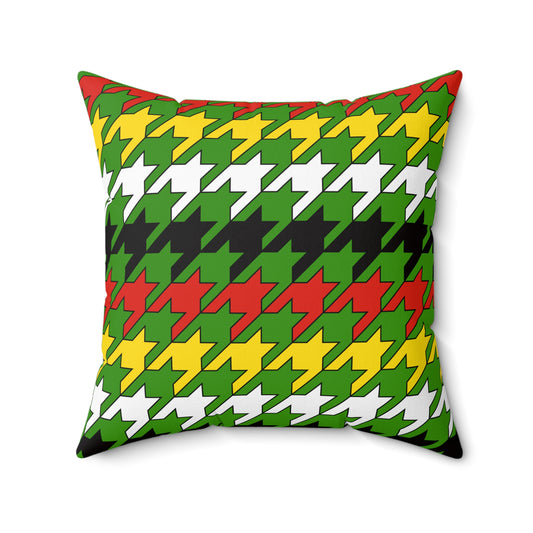 Guyana Retro Houndstooth Cushion Pillow