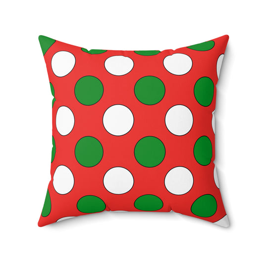 Oman Retro Polka Dots Cushion Pillow