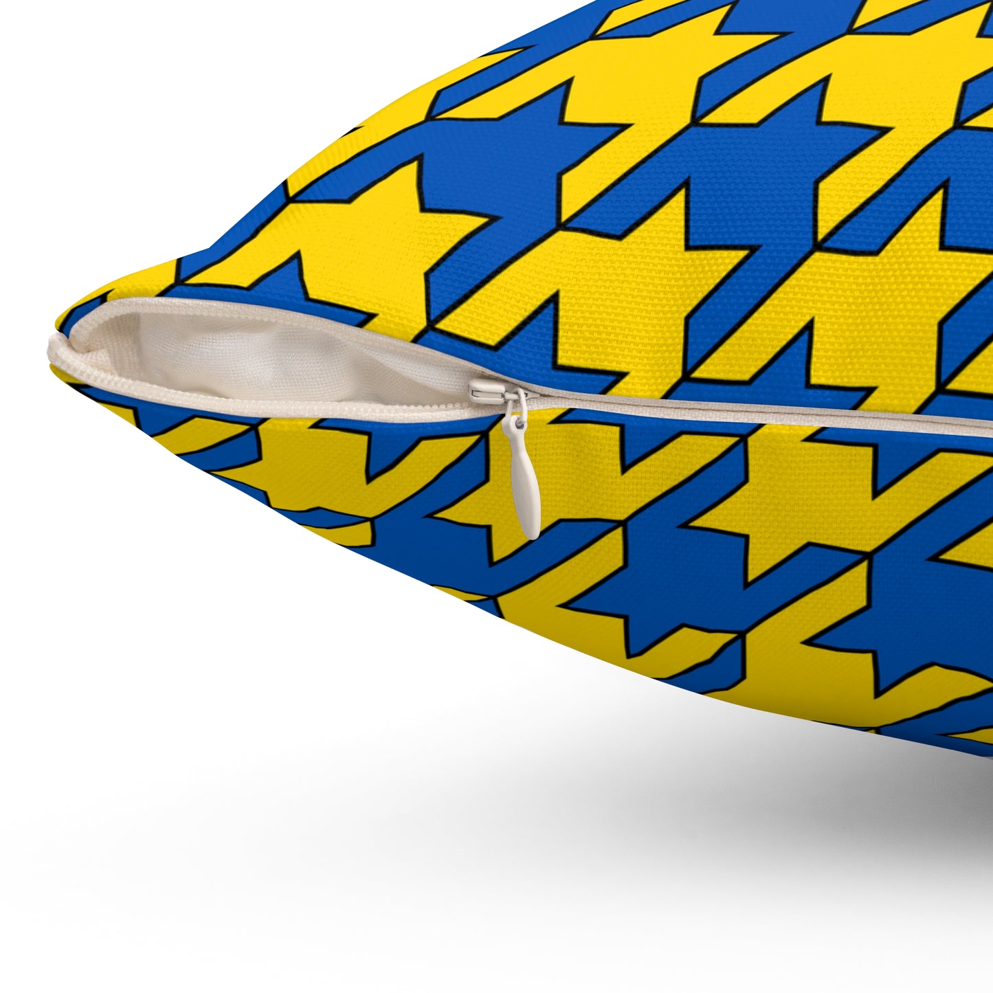 Ukraine Retro Houndstooth Cushion Pillow