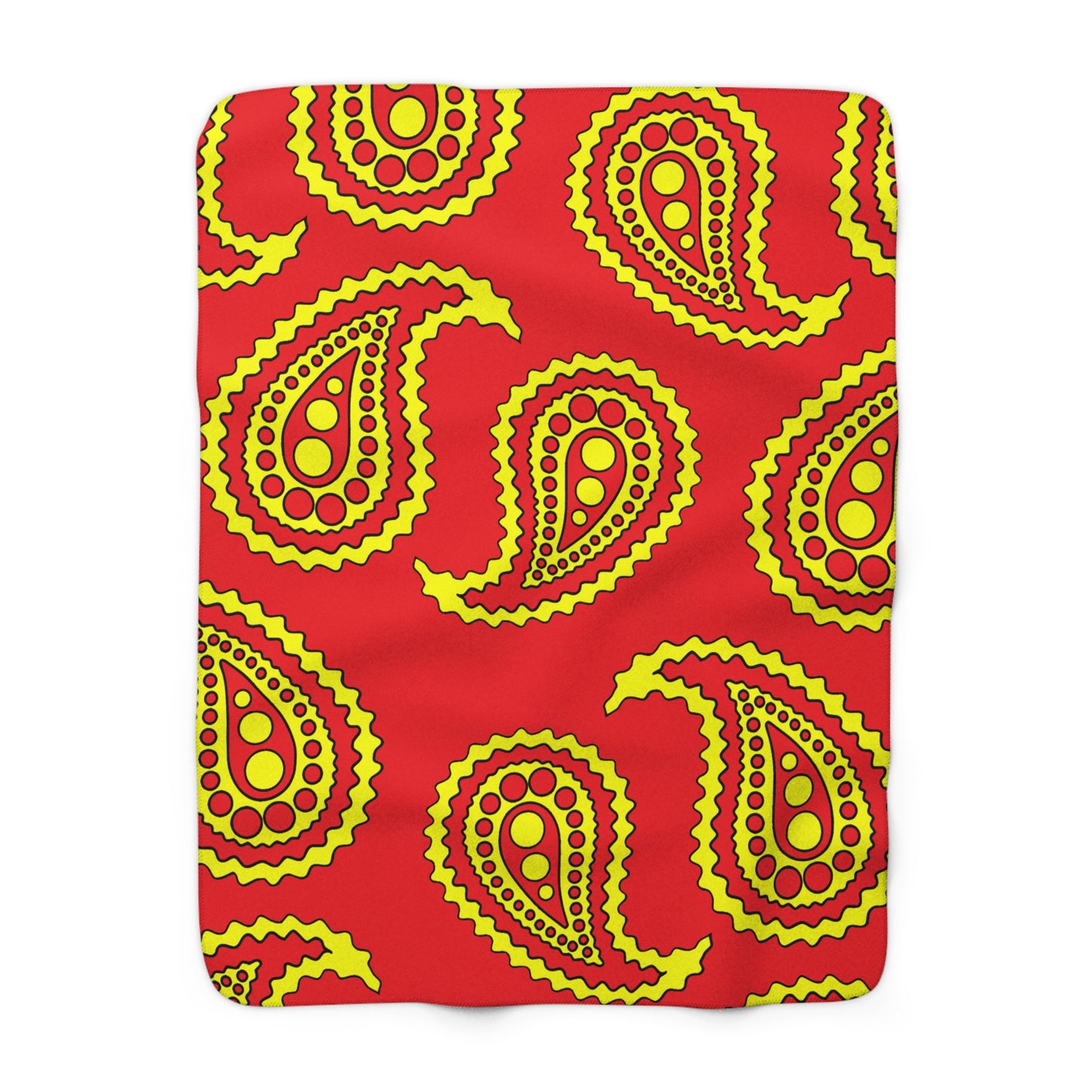 China Retro Paisley Blanket Throw