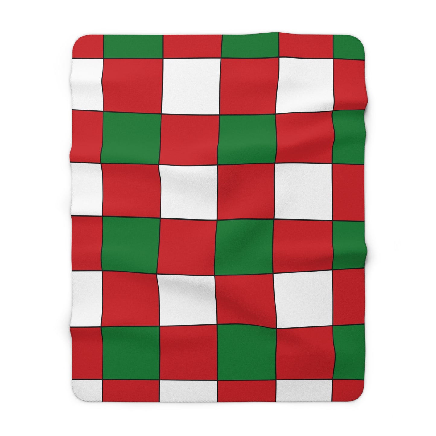 Belarus Retro Check Blanket Throw
