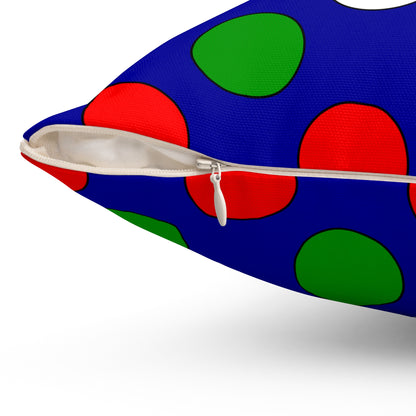 Gambia Retro Polka Dots Cushion Pillow