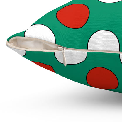 Bulgaria Retro Polka Dots Cushion Pillow