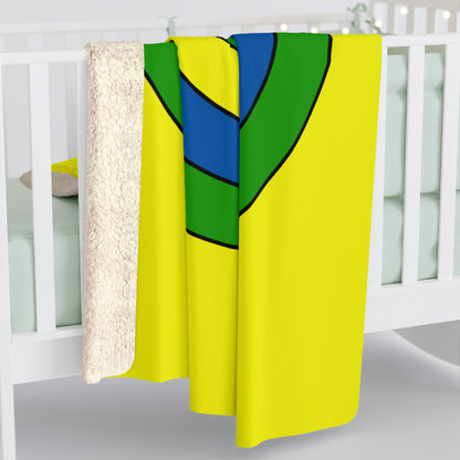 Saint Vincent And The Grenadines Retro Target Blanket Throw