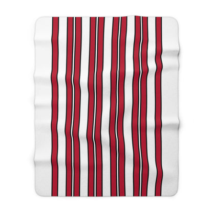 Japan Retro Stripes Blanket Throw