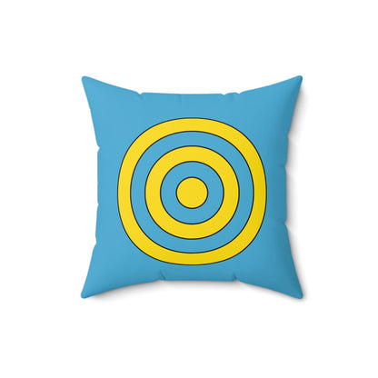 Palau Retro Target Cushion Pillow