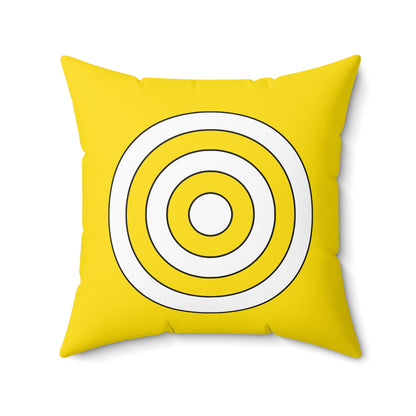 Vatican City Retro Target Cushion Pillow