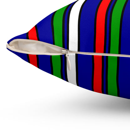 Gambia Retro Stripes Cushion Pillow