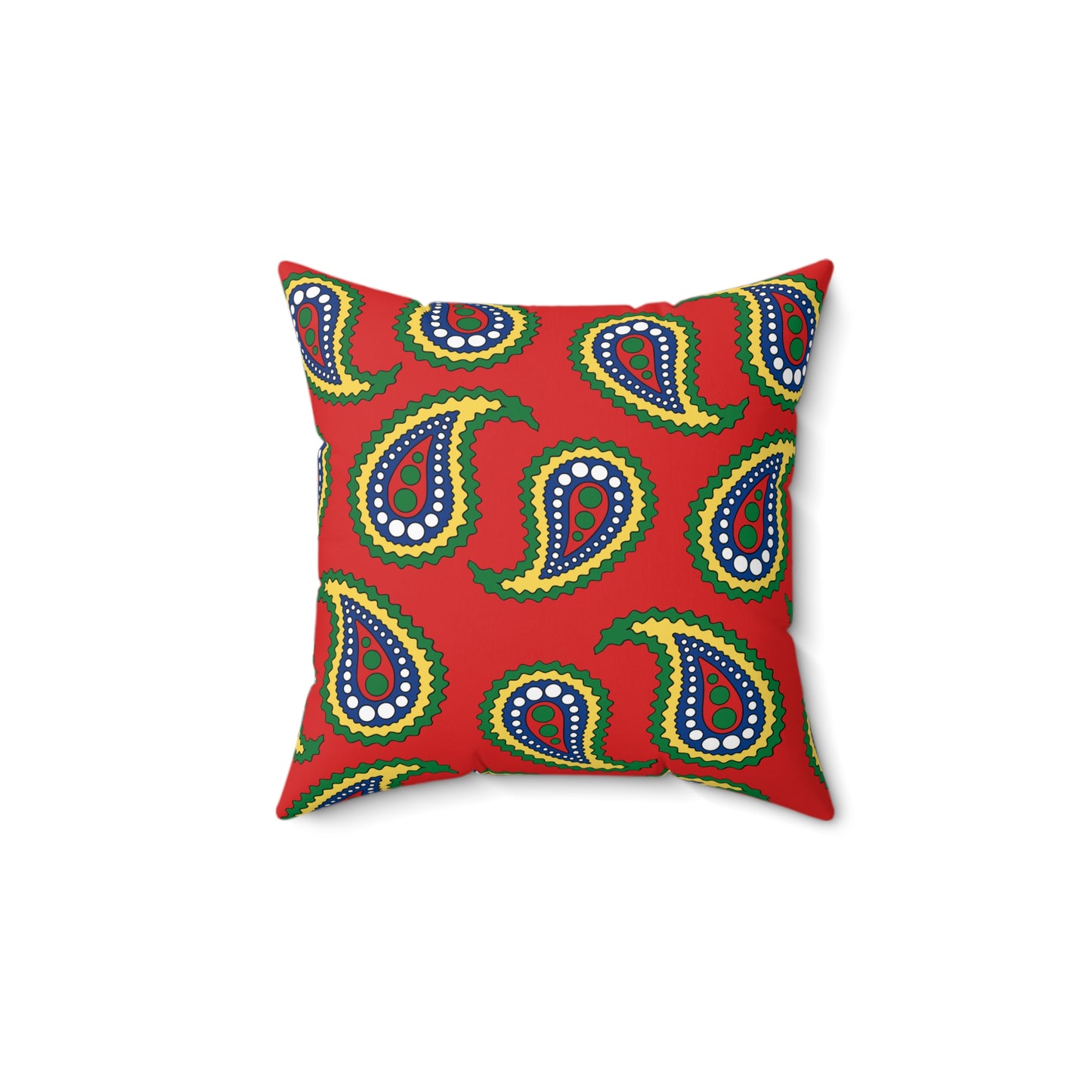 Seychelles Retro Paisley Cushion Pillow