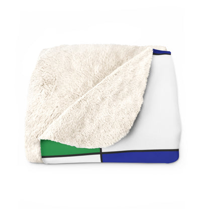 Lesotho Retro Check Blanket Throw