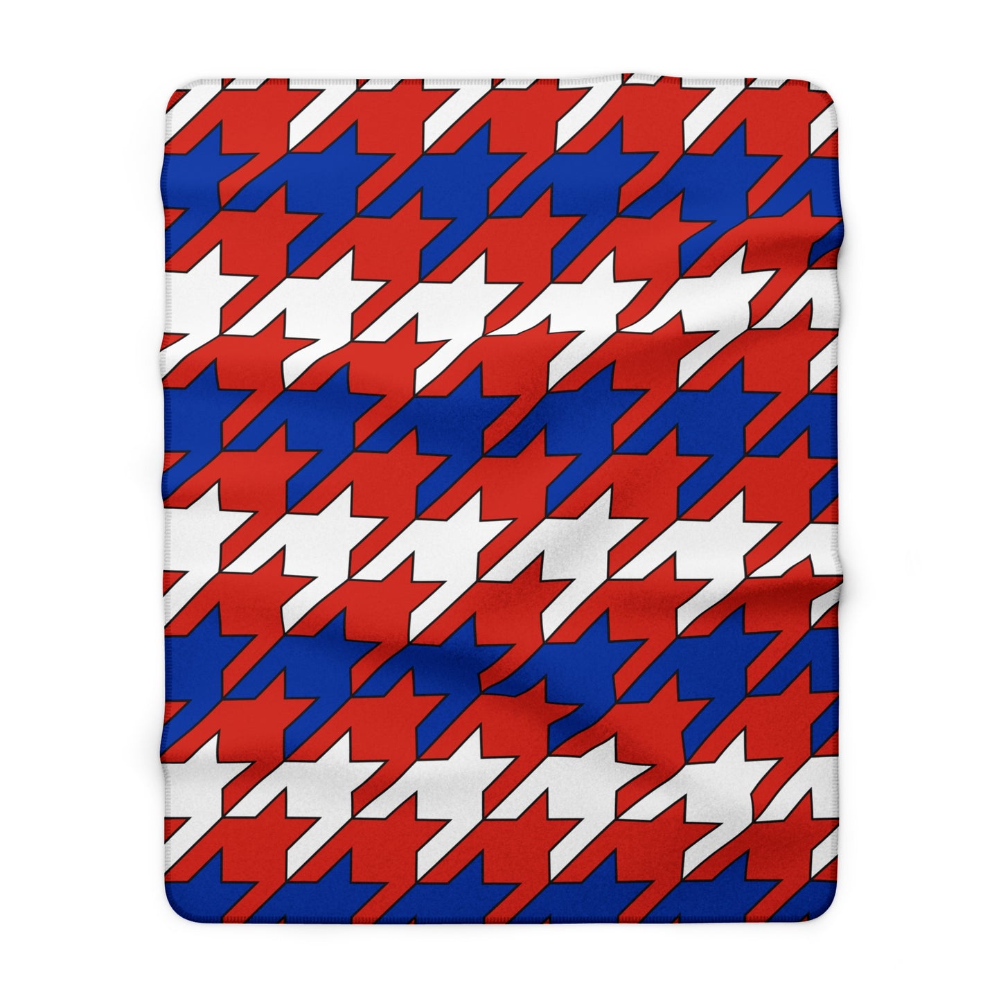 Chile Retro Houndstooth Blanket Throw