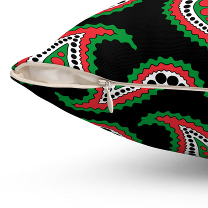 Palestine Retro Paisley Cushion Pillow