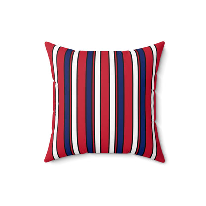 Saint Helena, Ascension And Tristan Da Cunha Retro Stripes Cushion Pillow
