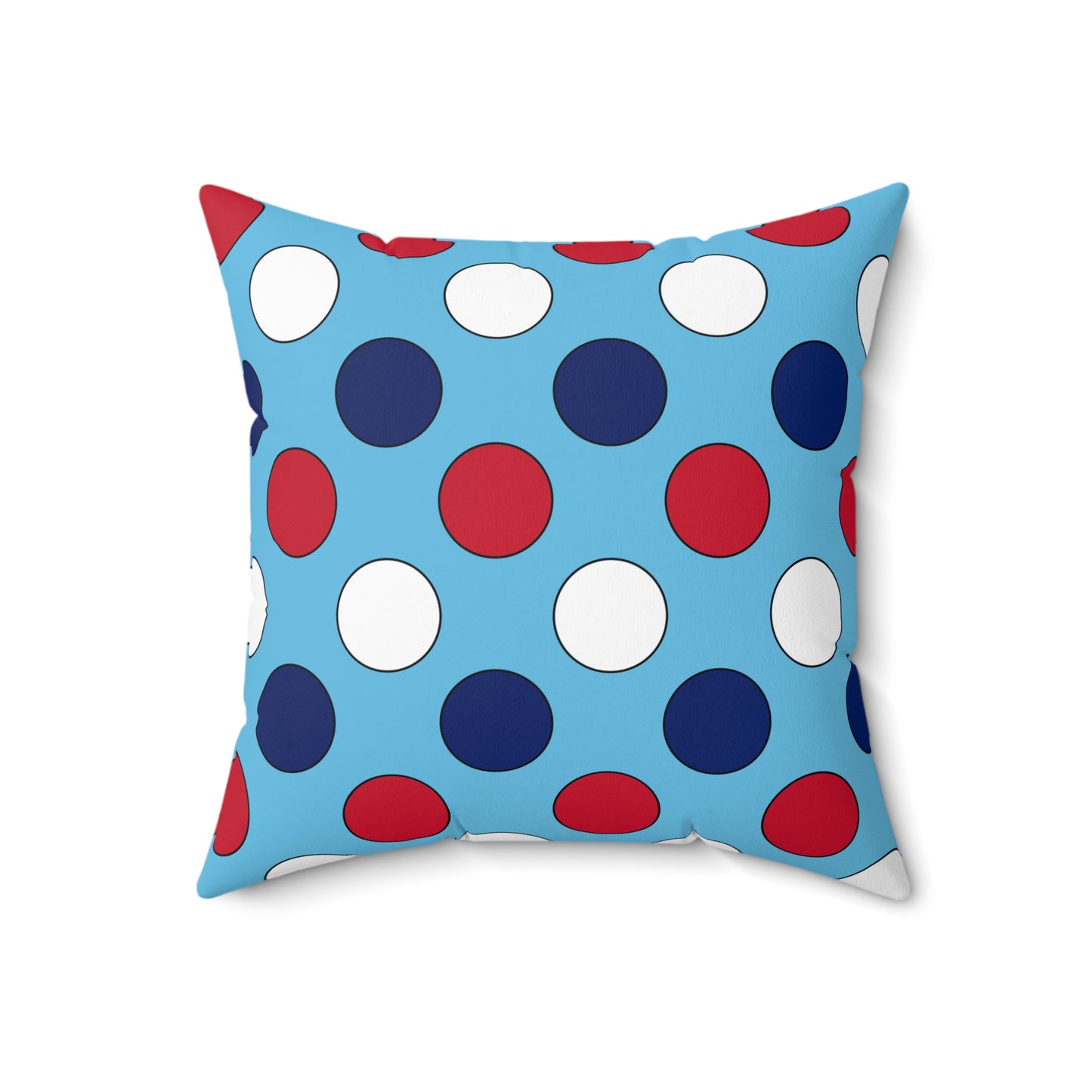 Fiji Retro Polka Dots Cushion Pillow