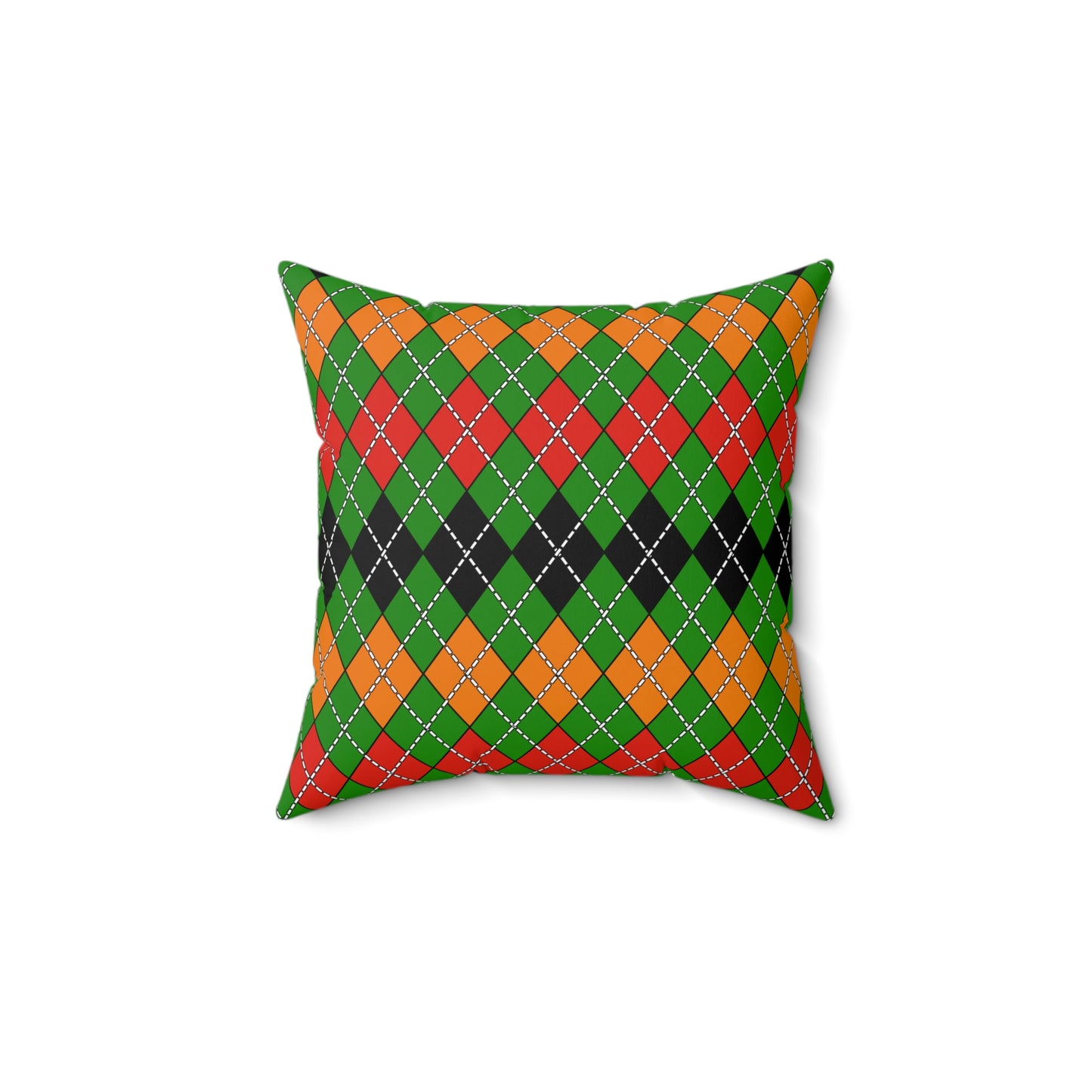 Zambia Retro Argyle Cushion Pillow