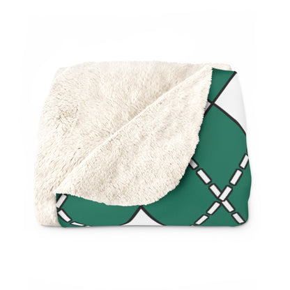 Macao Retro Argyle Blanket Throw
